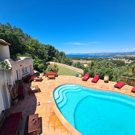 Villa M, Chambres D'Hotes, Vue Mer, Sauna, Piscine A Six-Fours Six-Fours-les-Plages Exterior foto