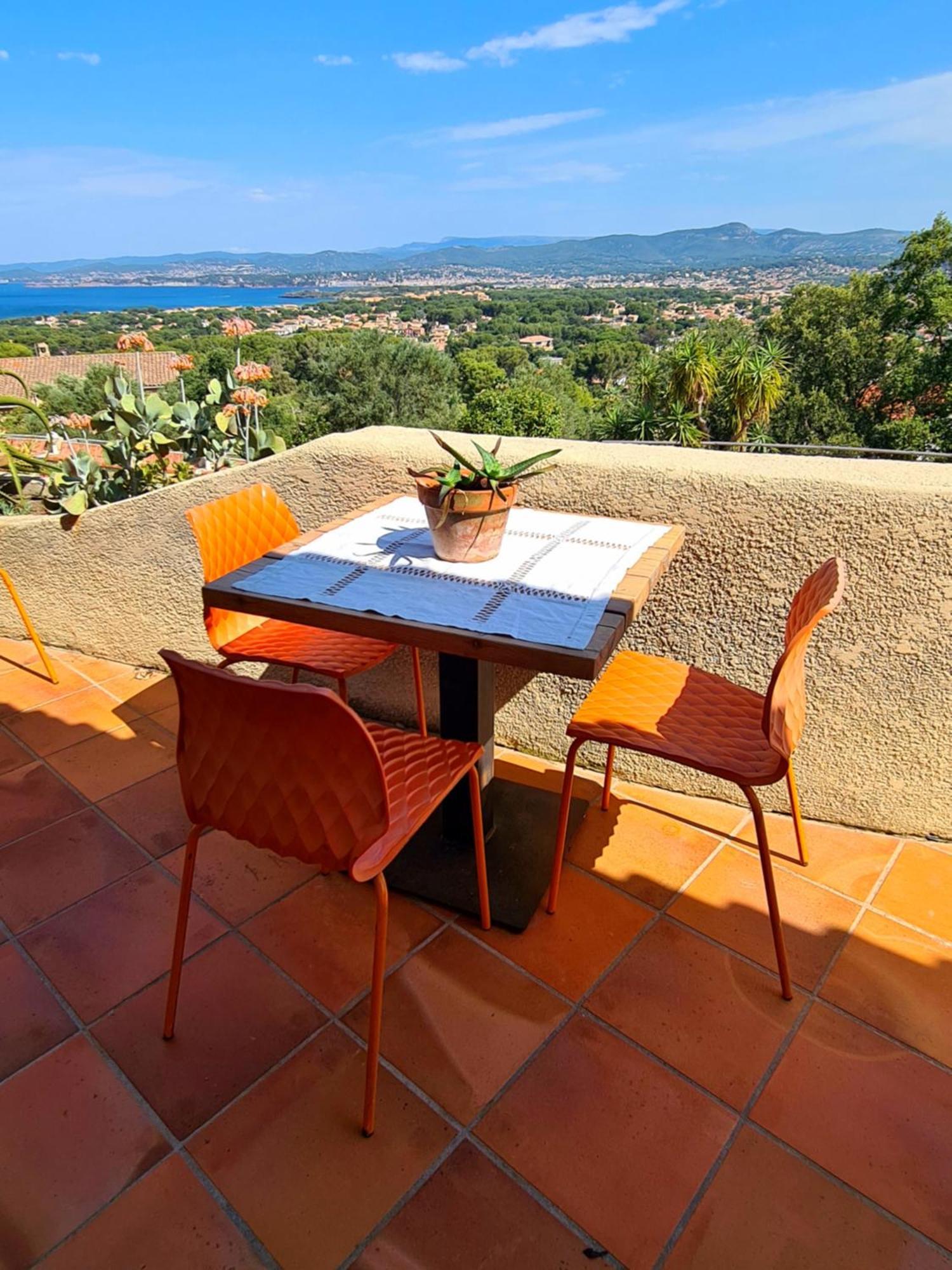 Villa M, Chambres D'Hotes, Vue Mer, Sauna, Piscine A Six-Fours Six-Fours-les-Plages Exterior foto